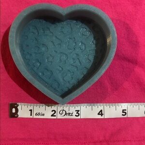 Heart-Shaped Leopard Silicone Freshie Mold